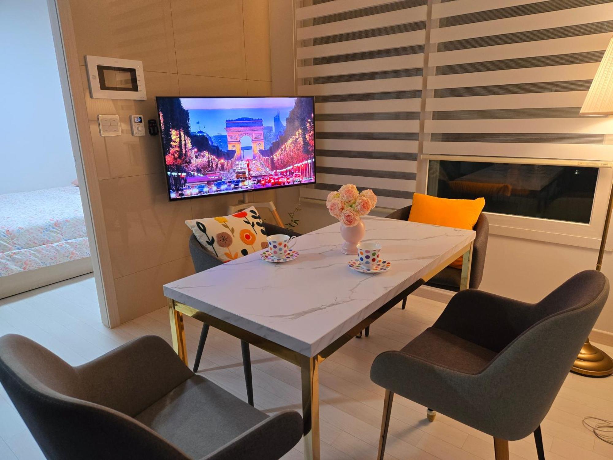 Gamseong House #Gimpo Airport 10 Min #Hwagok Station #Netflix #Beamprojet #Niceview Seoul Exteriör bild